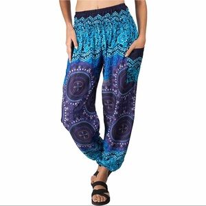 Flowy Boho Pants - Loose Yoga Harem Joggers
